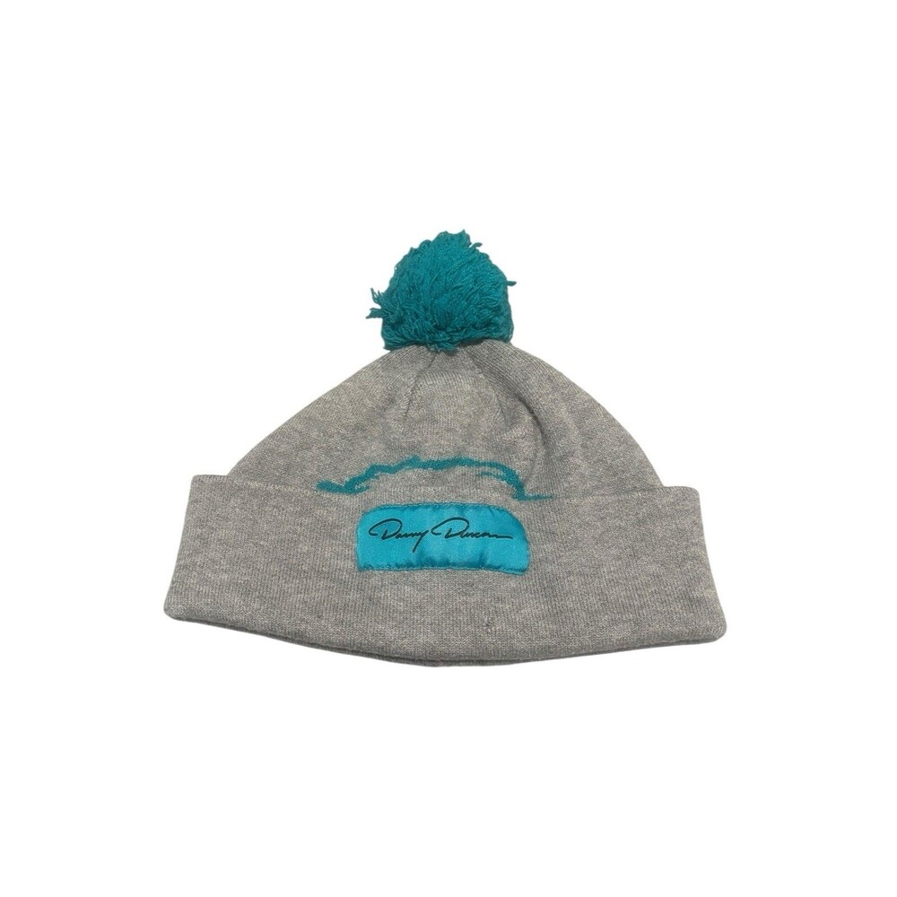 Danny Duncan Beanie Winter Cap Gray/Teal YT Skater Merch